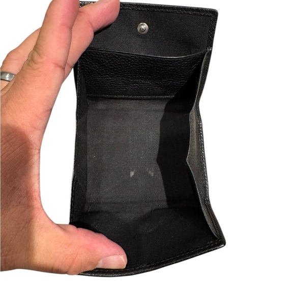 Dunhill Pebbled Leather Coin Pouch - Picture 4 of 9